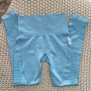 Gym Shark Leggings Light Blue size Small